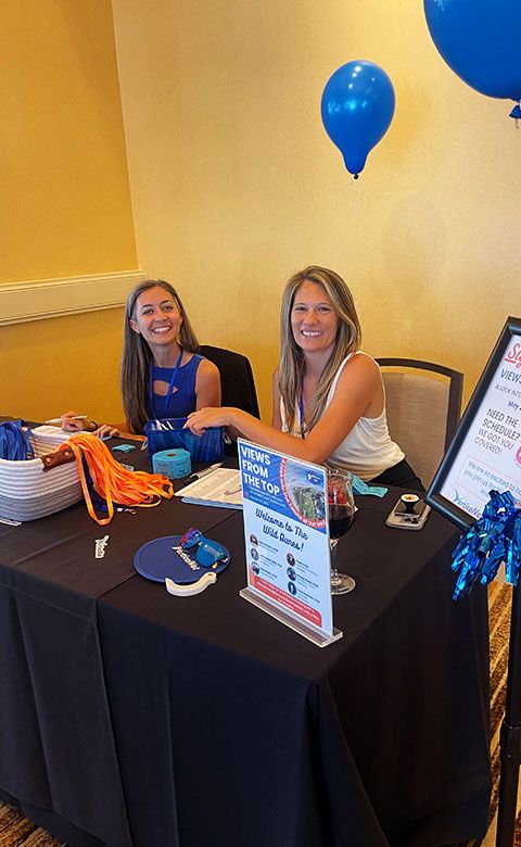 VerticalVet team at stand