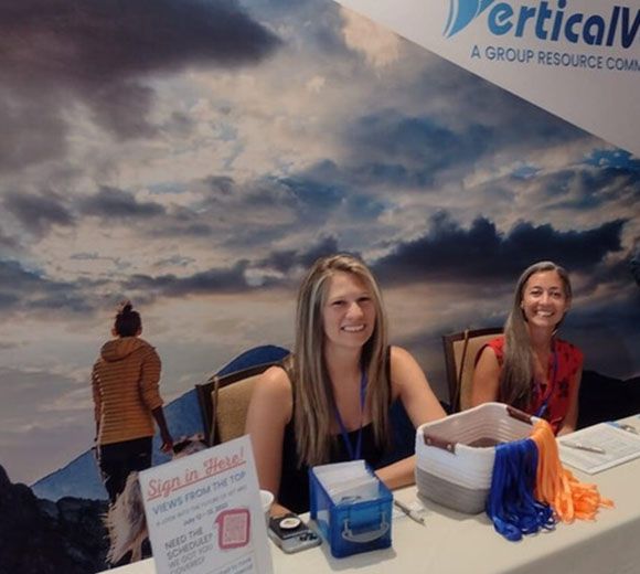 Lindsay and Michelle at Event