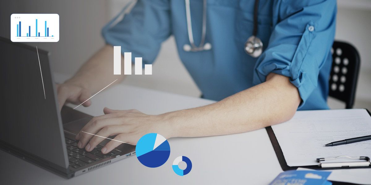 veterinarian during virtual meeting