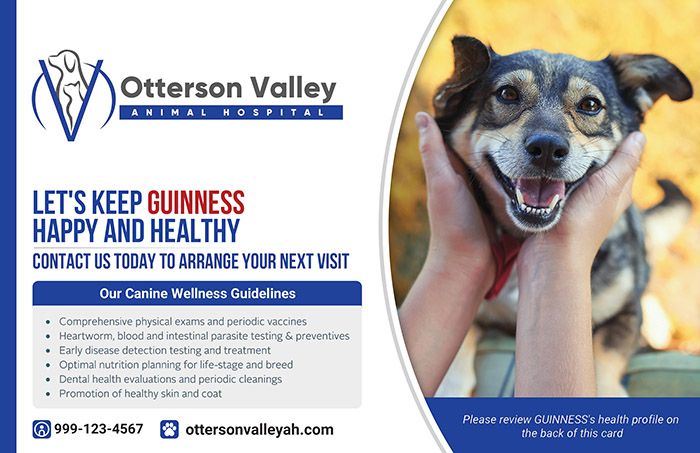 postcard reminder example